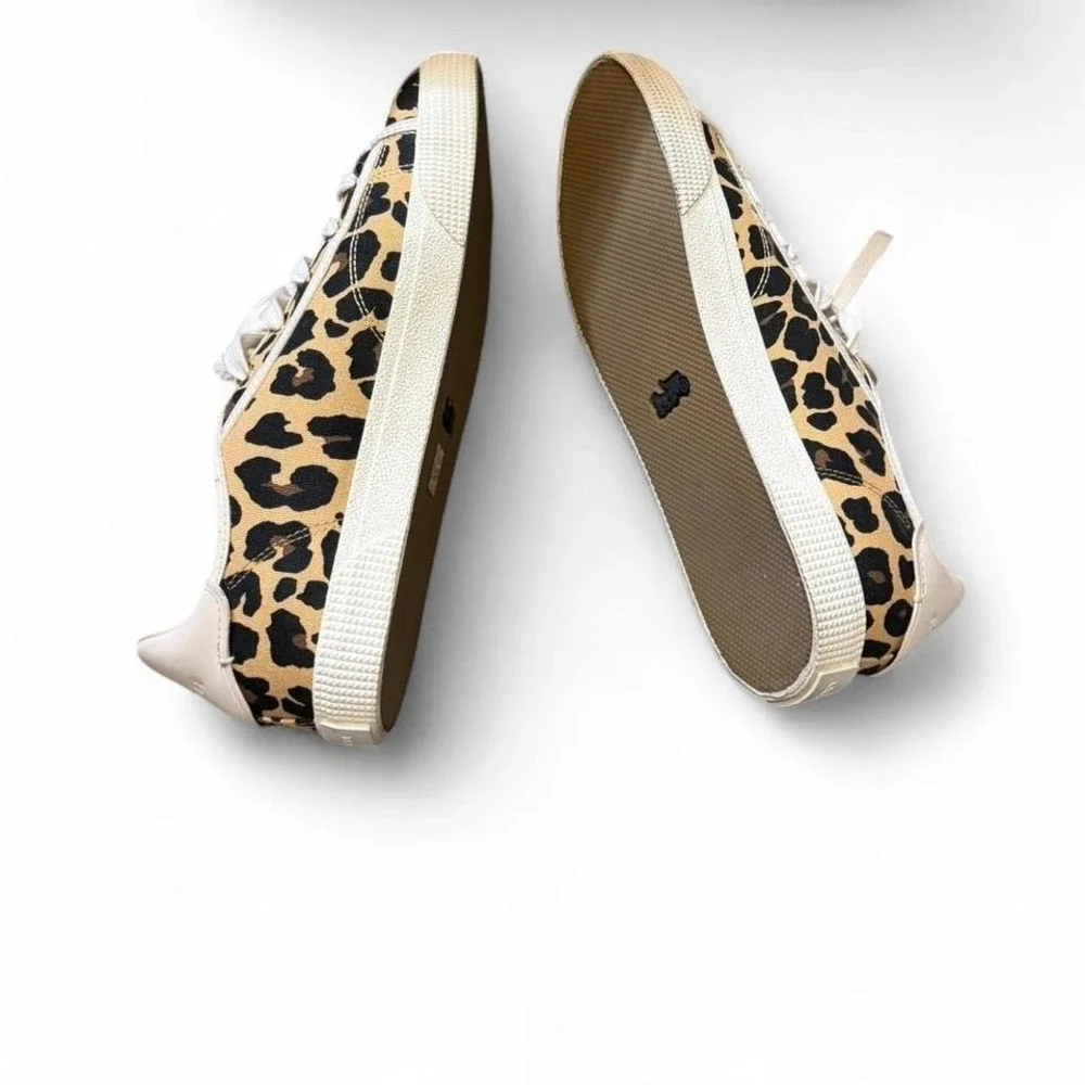 Coach Leopard‎ Print Low Top Sneakers